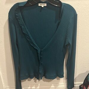 Teal long sleeve